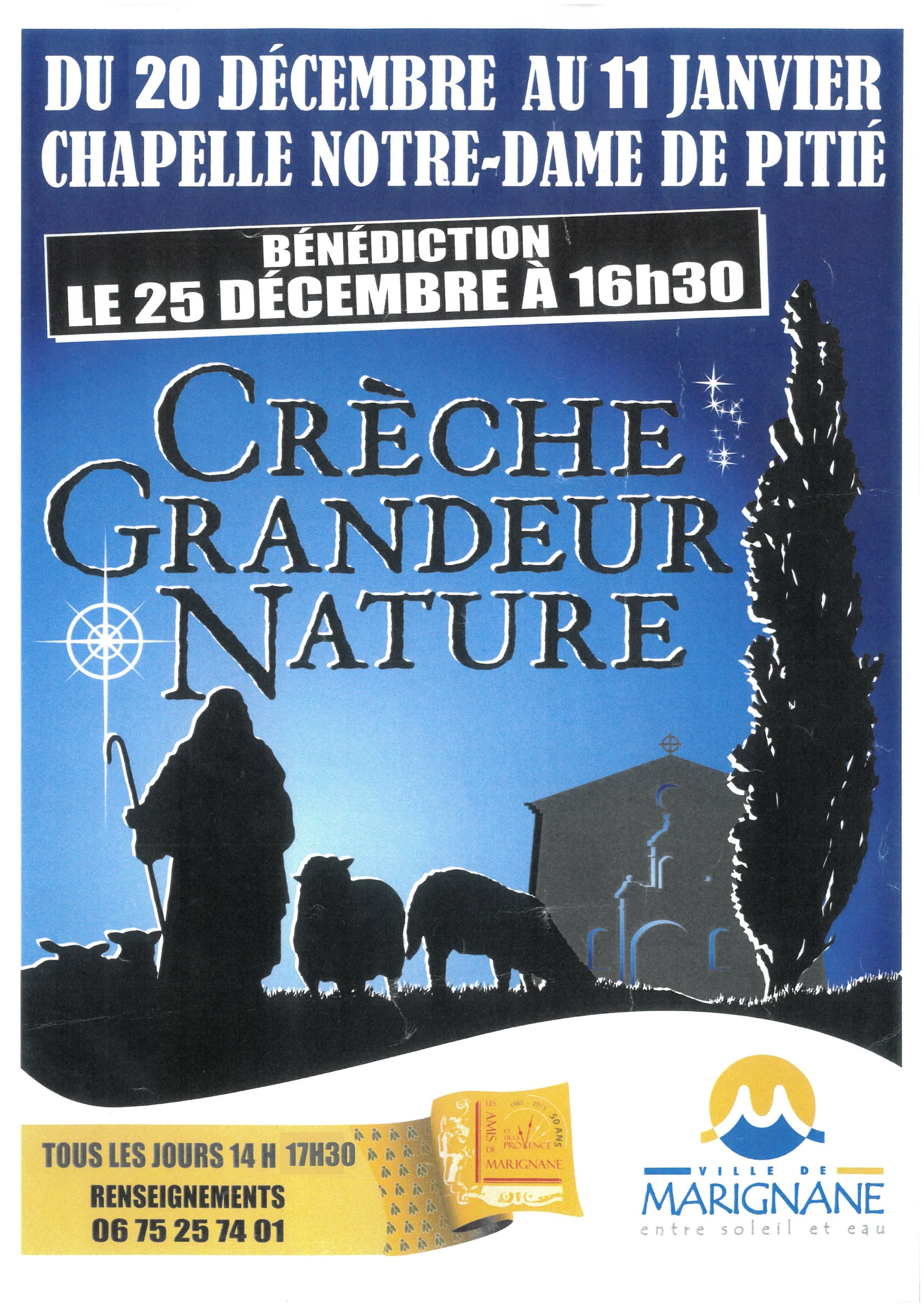 Crèche grandeur nature