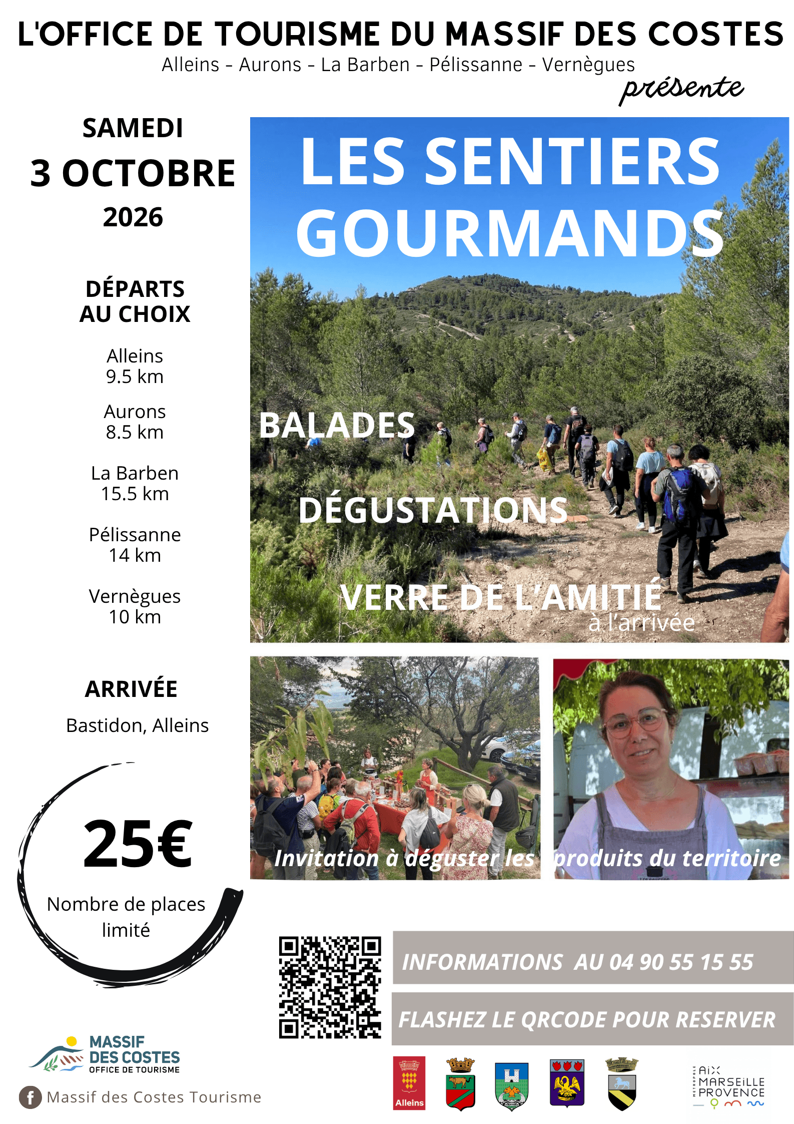 Les Sentiers Gourmands du Massif des Costes_Pélissanne