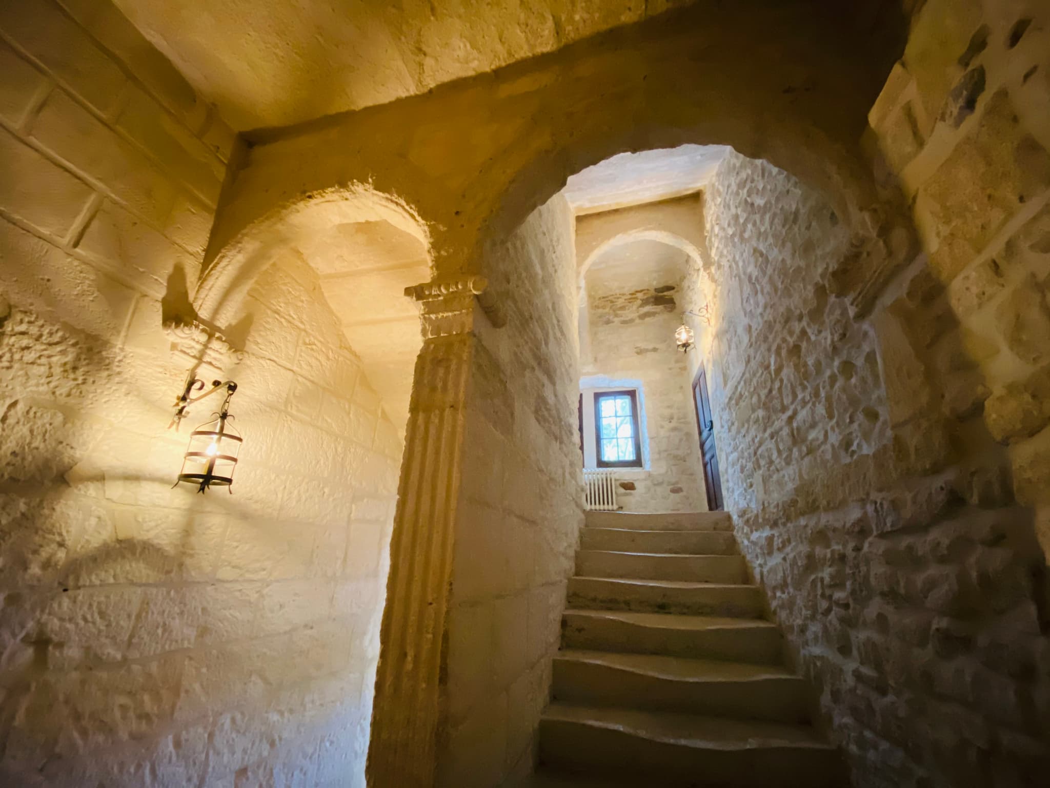 Les escaliers du Chateau