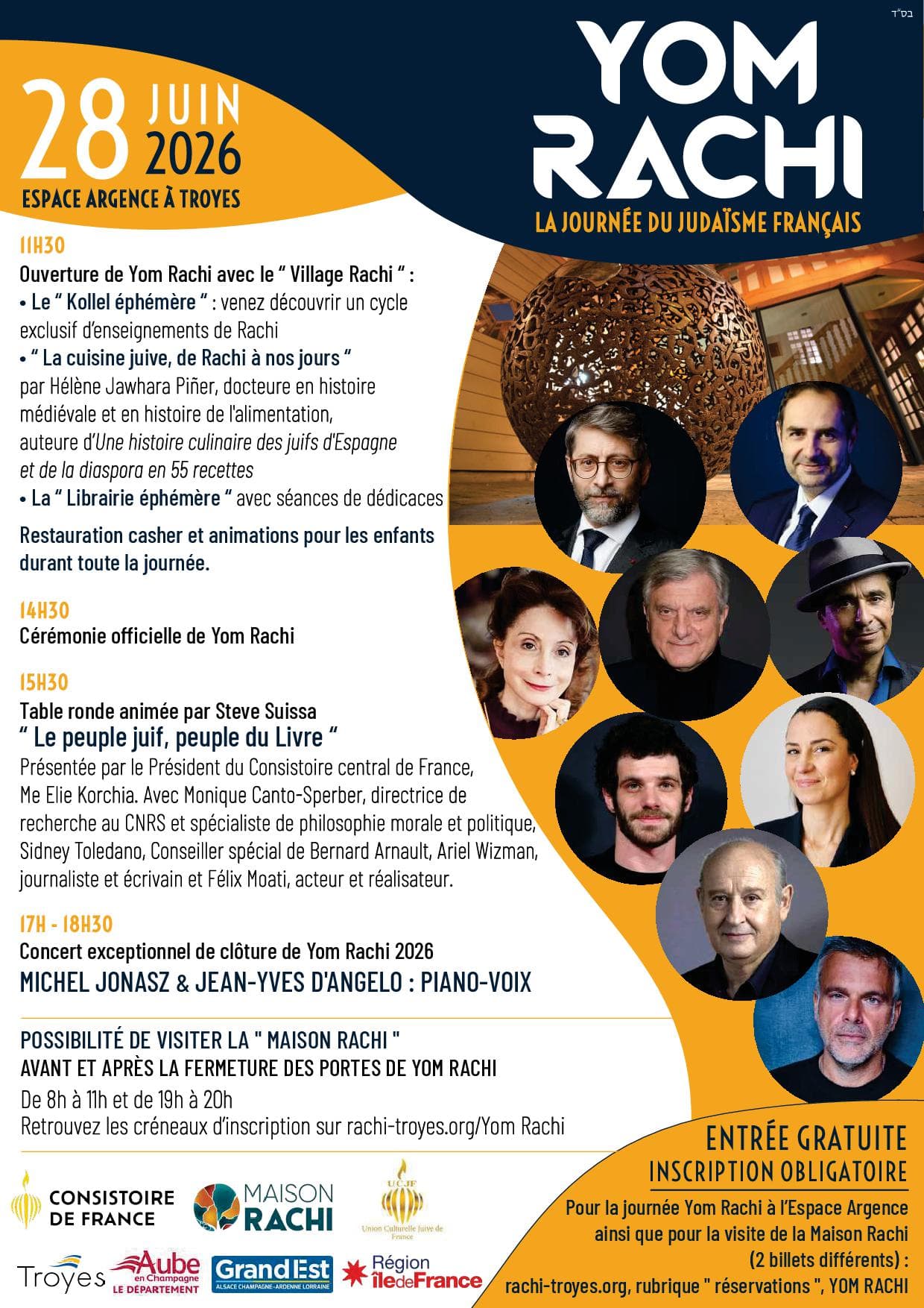 Yom Rachi, La journée du judaïsme français