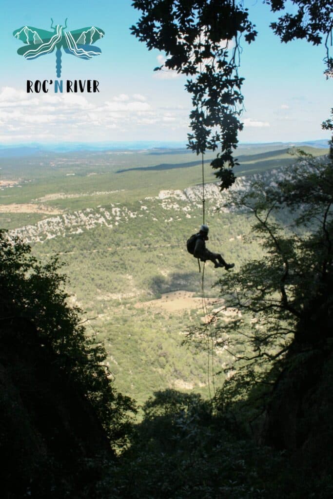 Rando Rappel du Pic St Loup avec Roc'n River